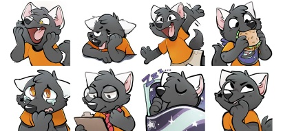 Toyapup stickers telegram 