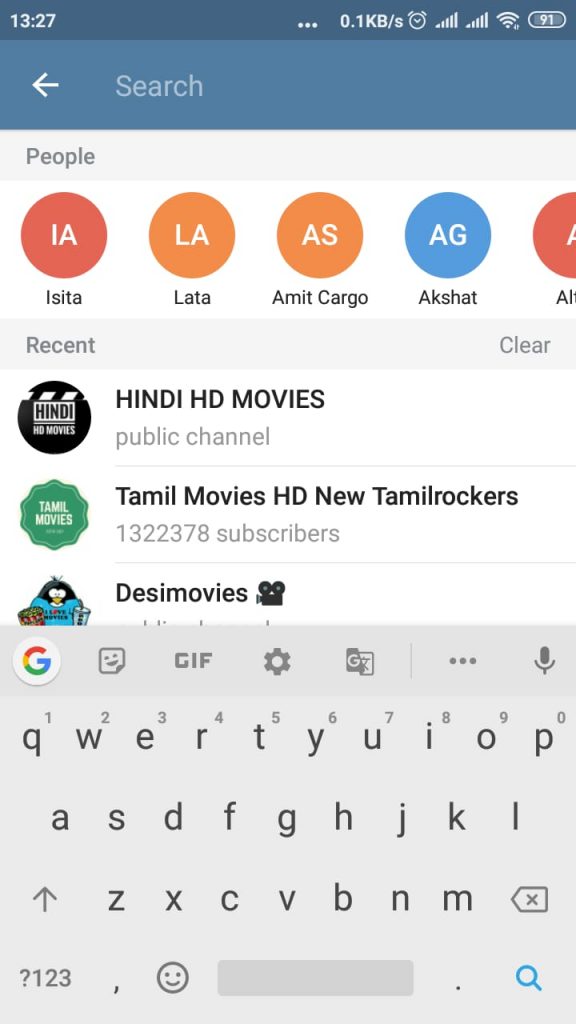 telegram movie app