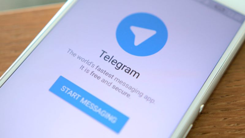 Telegram mobile app