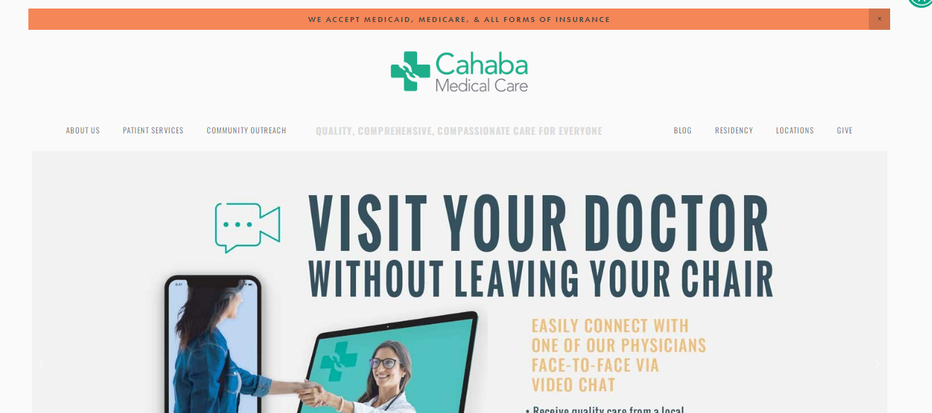 Cahaba Medical Patient Portal