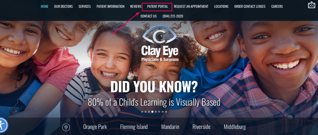 Clay Eye Physicians & Surgeons Patient Portal 