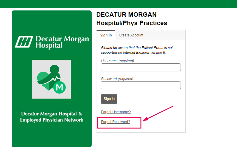 Decatur Morgan Patient Portal
