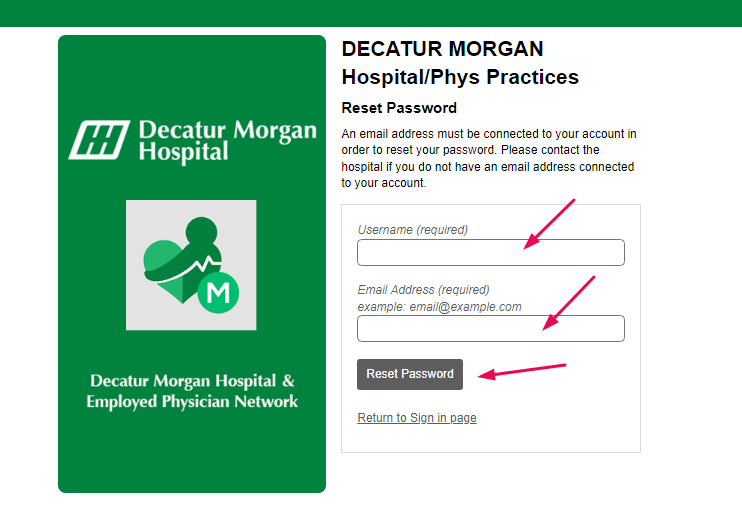Decatur Morgan Patient Portal