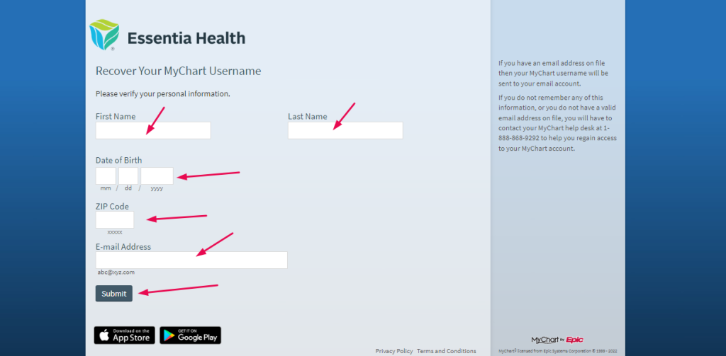 Essentia Health Patient Portal 