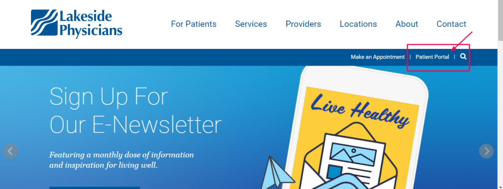 Lakeside Physicians Patient Portal