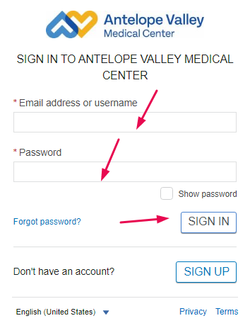 AVMC Patient Portal 