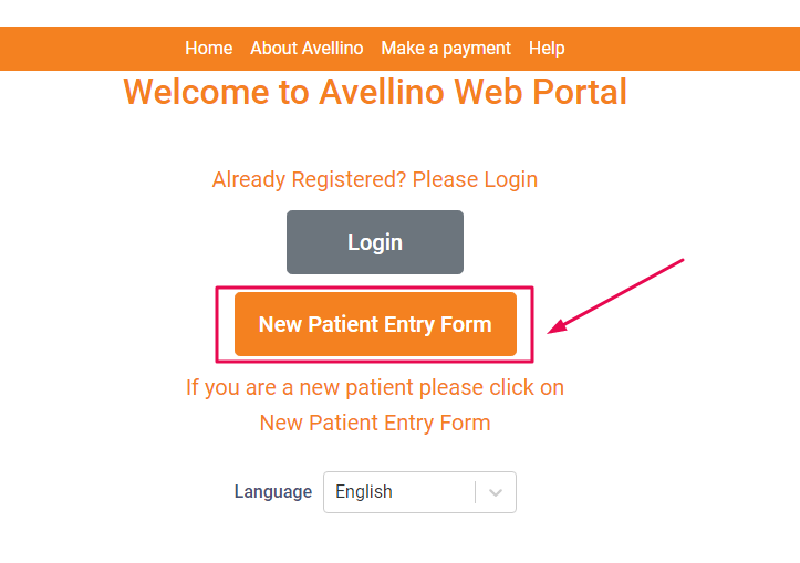 Avellino Patient Portal 