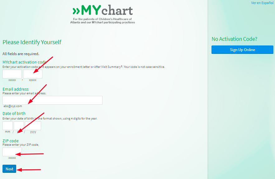 Choa Patient Portal