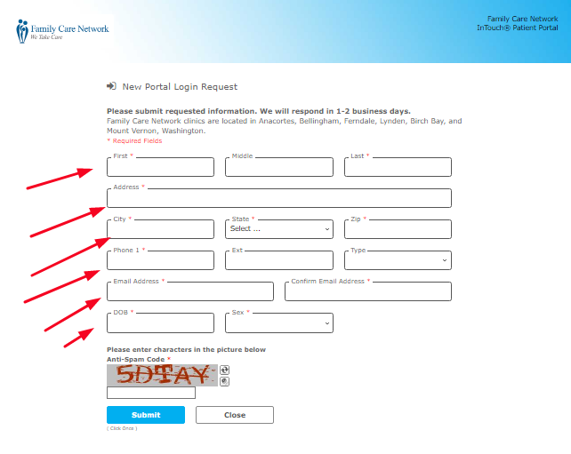 FCN Patient Portal