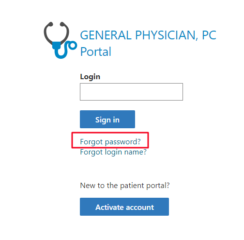General Physicians Patient Portal