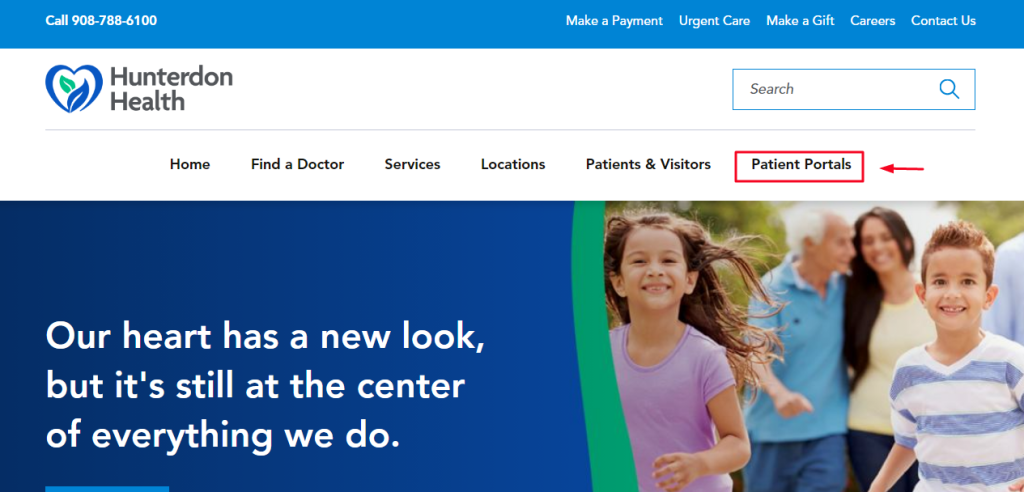 Hunterdon Patient Portal