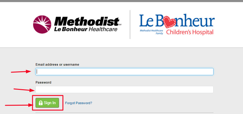 Lebonheur Patient Portal