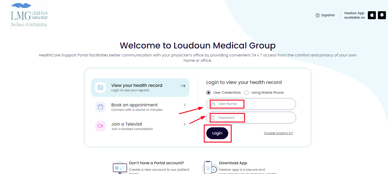 Loudoun Medical Group Patient Portal Telegram