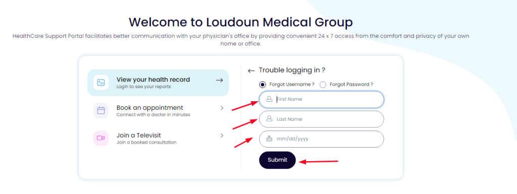 Loudoun Medical Group Patient Portal