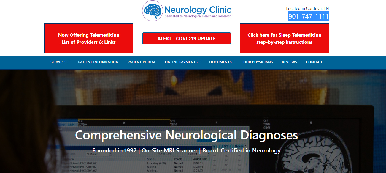 Neurology Clinic Patient Portal