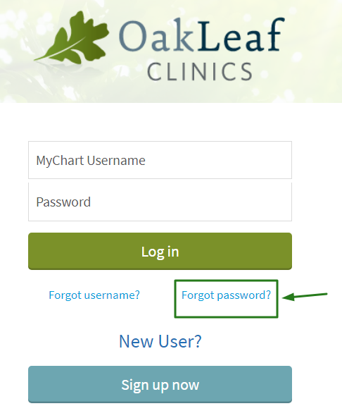 Oakleaf Clinic Patient Portal 