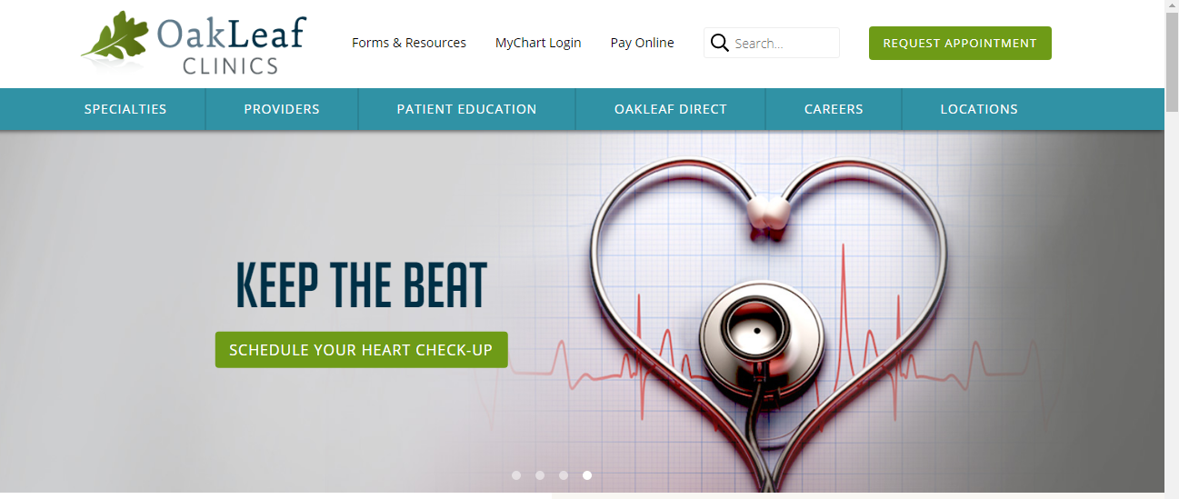 Oakleaf Clinic Patient Portal