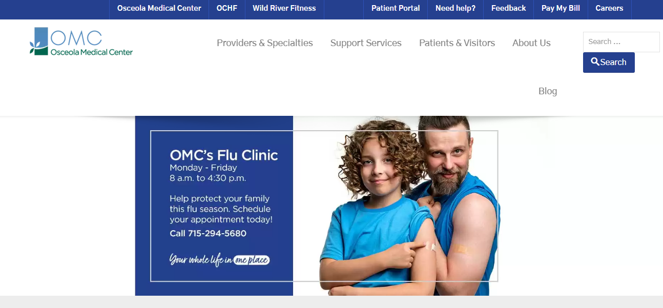 Osceola Medical Center Patient Portal