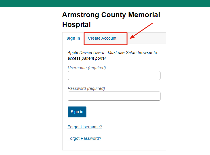 ACMH Patient Portal