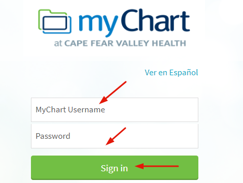 Cape Fear Valley Health Patient Portal 