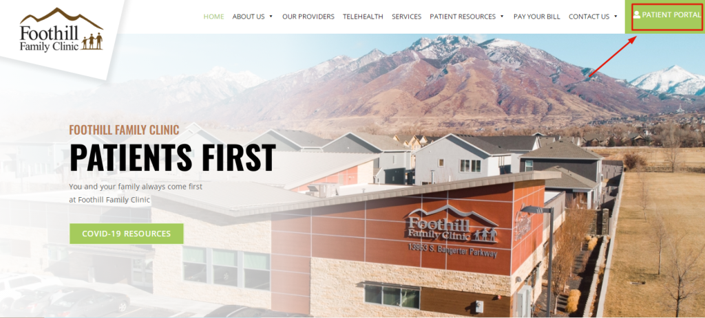 Foothill Clinic Patient Portal