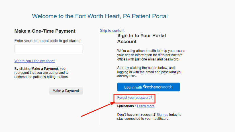 Fort Worth Heart Patient Portal Login