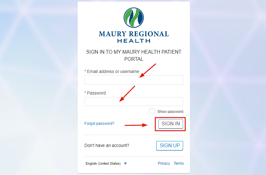 Maury Regional Patient Portal