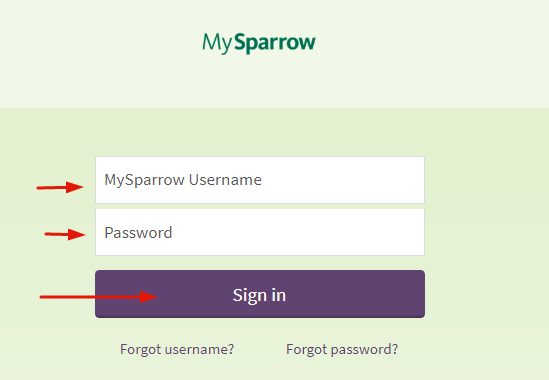 MySparrow Patient Portal