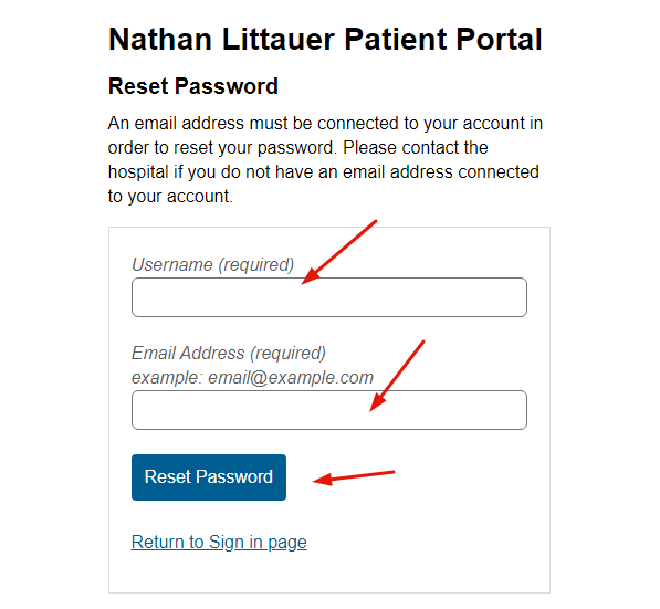 Nathan Littauer Hospital Patient Portal