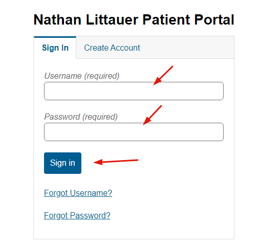 Nathan Littauer Patient Portal