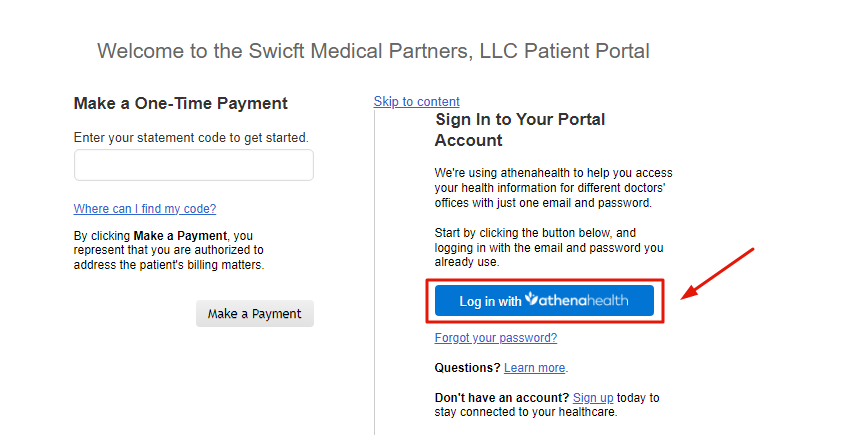Swicft Patient Portal
