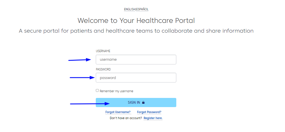 Trousdale Medical Center Patient Portal