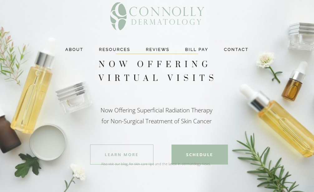 Connolly Dermatology Patient Portal