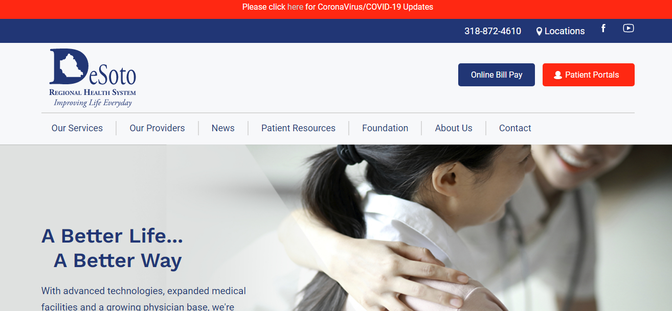 DeSoto Regional Health System Patient Portal