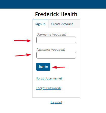 Frederick Health Patient Portal