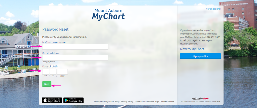 Mount Auburn Hospital Patient Portal