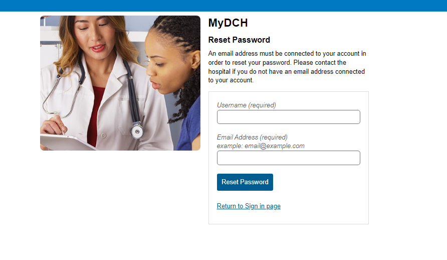 MyDCH Patient Portal