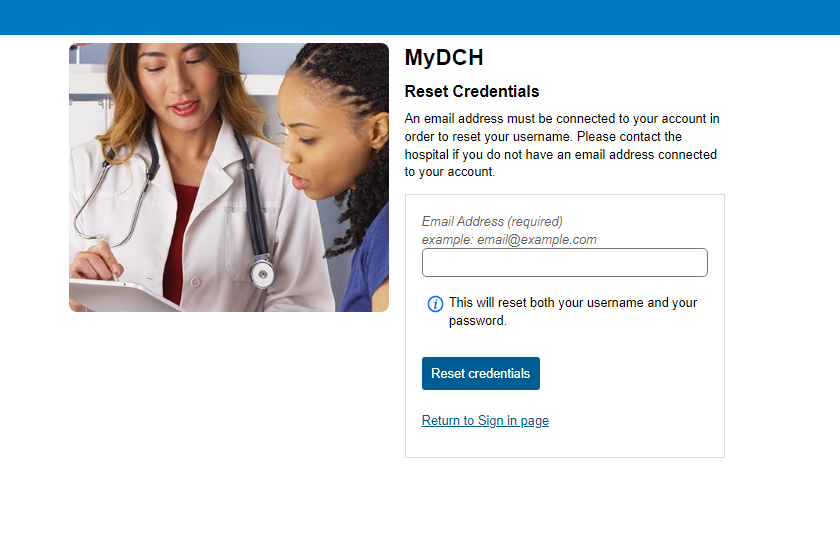 MyDCH Patient Portal