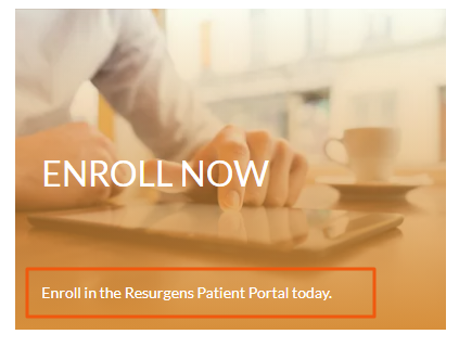 Resurgens Patient Portal