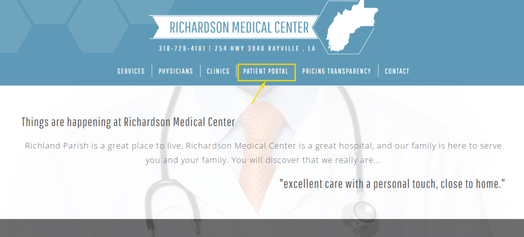 Richardson Medical Center Patient Portal