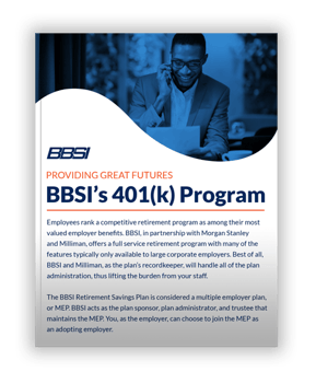 BBSI’s 401(k) Program