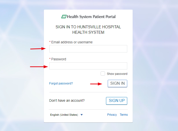 Huntsville Hospital Patient Portal