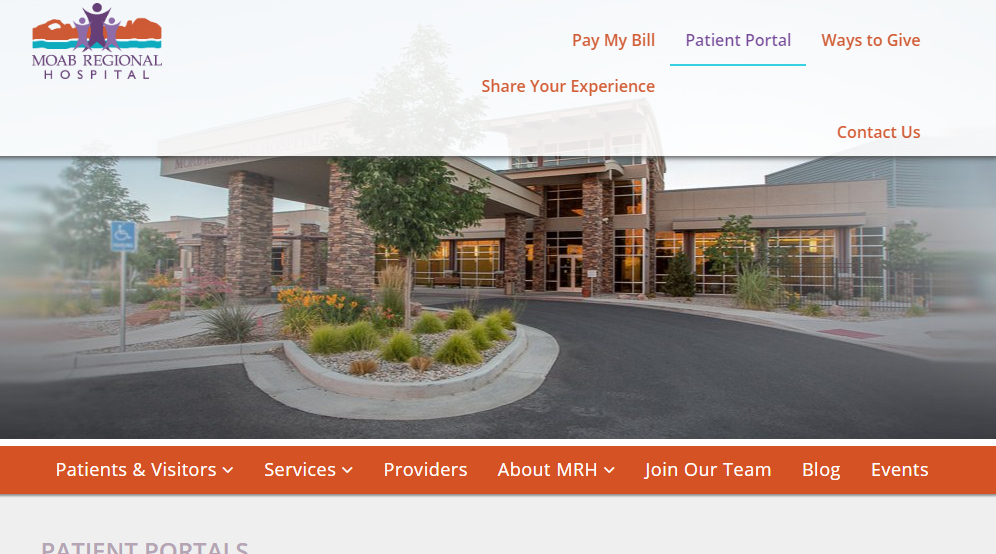 Moab Regional Hospital Patient Portal