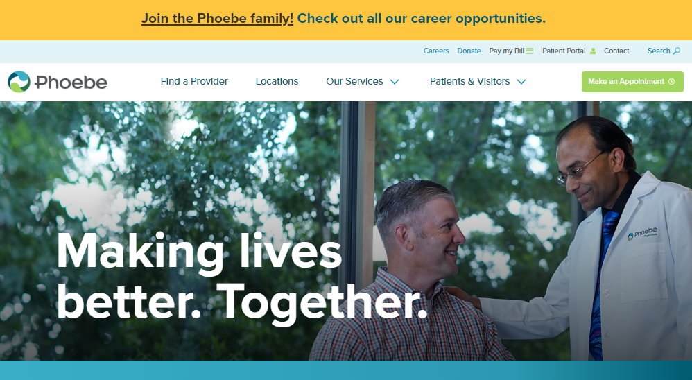 Phoebe Physician Group Patient Portal