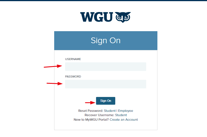 WGU Student Portal