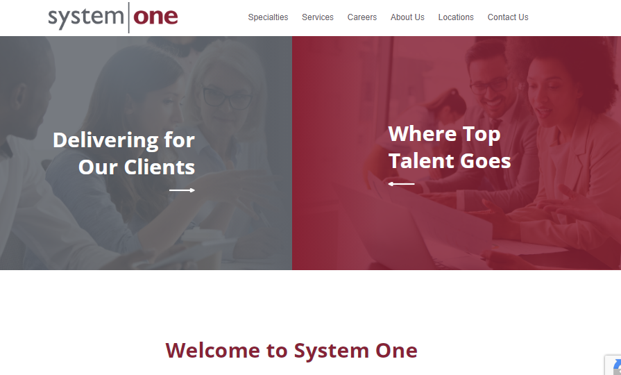 System One Employee Portal