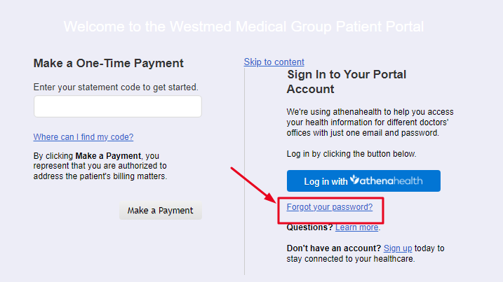 Westmed Patient Portal