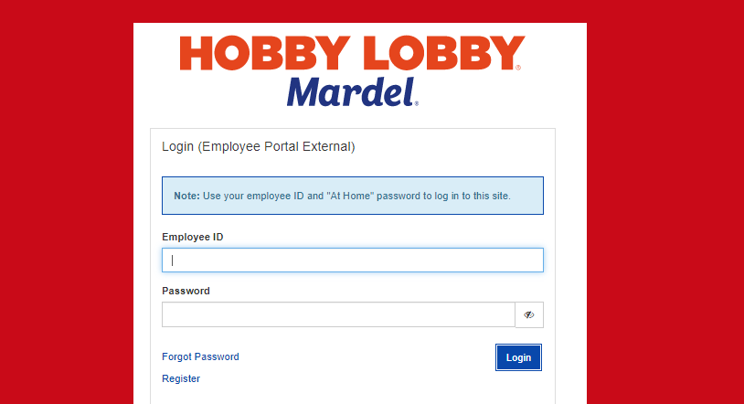 Hobby Lobby Employee Portal Login