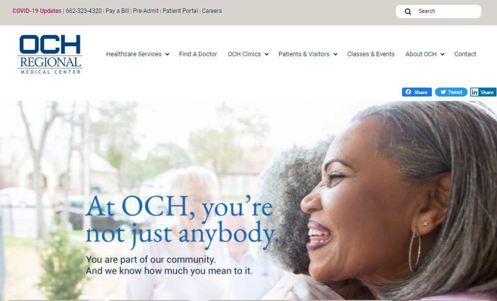OCH Regional Medical Center Patient Portal