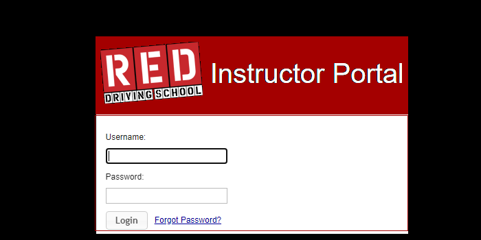 Red Instructor Portal